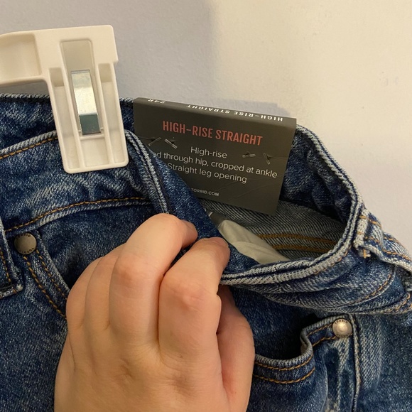 Torrid Jeans with Multiple Button Closure and Distressed Ankle - Picture 4 of 6